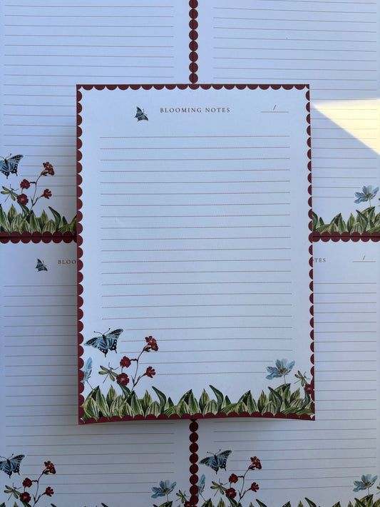 Blooming Notes Notedpad (A5)