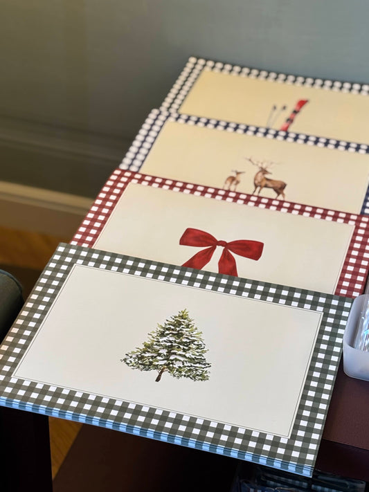 Tovaglietta carta plastificata - Deer