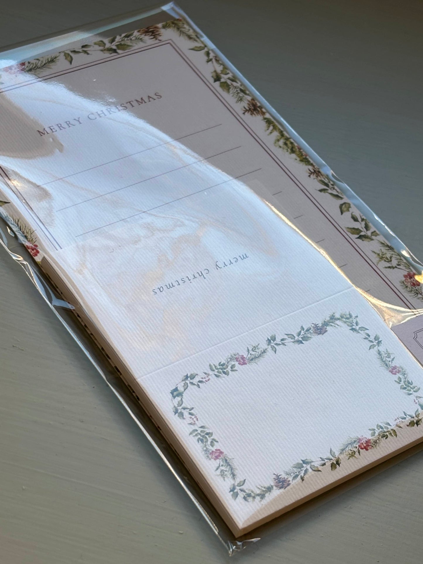 Set da tavola - Merry Christmas (2 menu + 8 segnaposto)