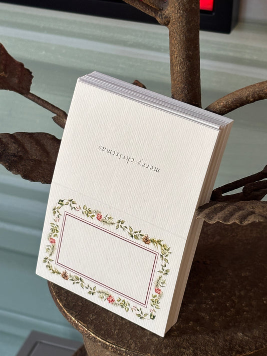 Segnaposto Singolo - Merry Christmas