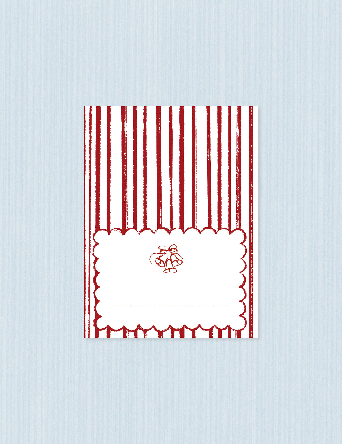 Segnaposto Singolo - Bow stripes