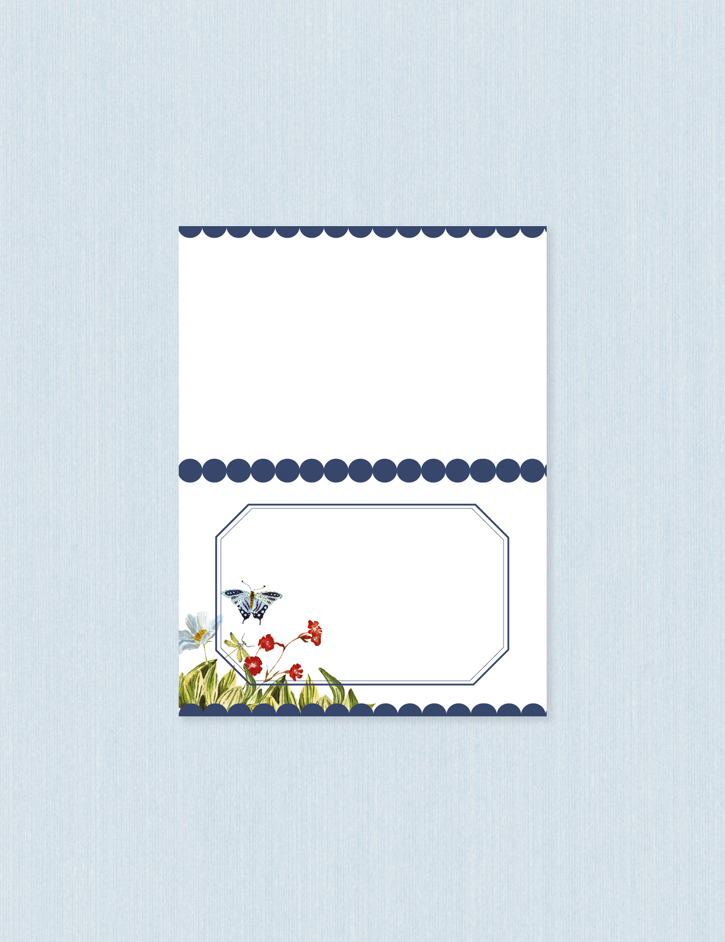 Segnaposto Singolo - Butterfly