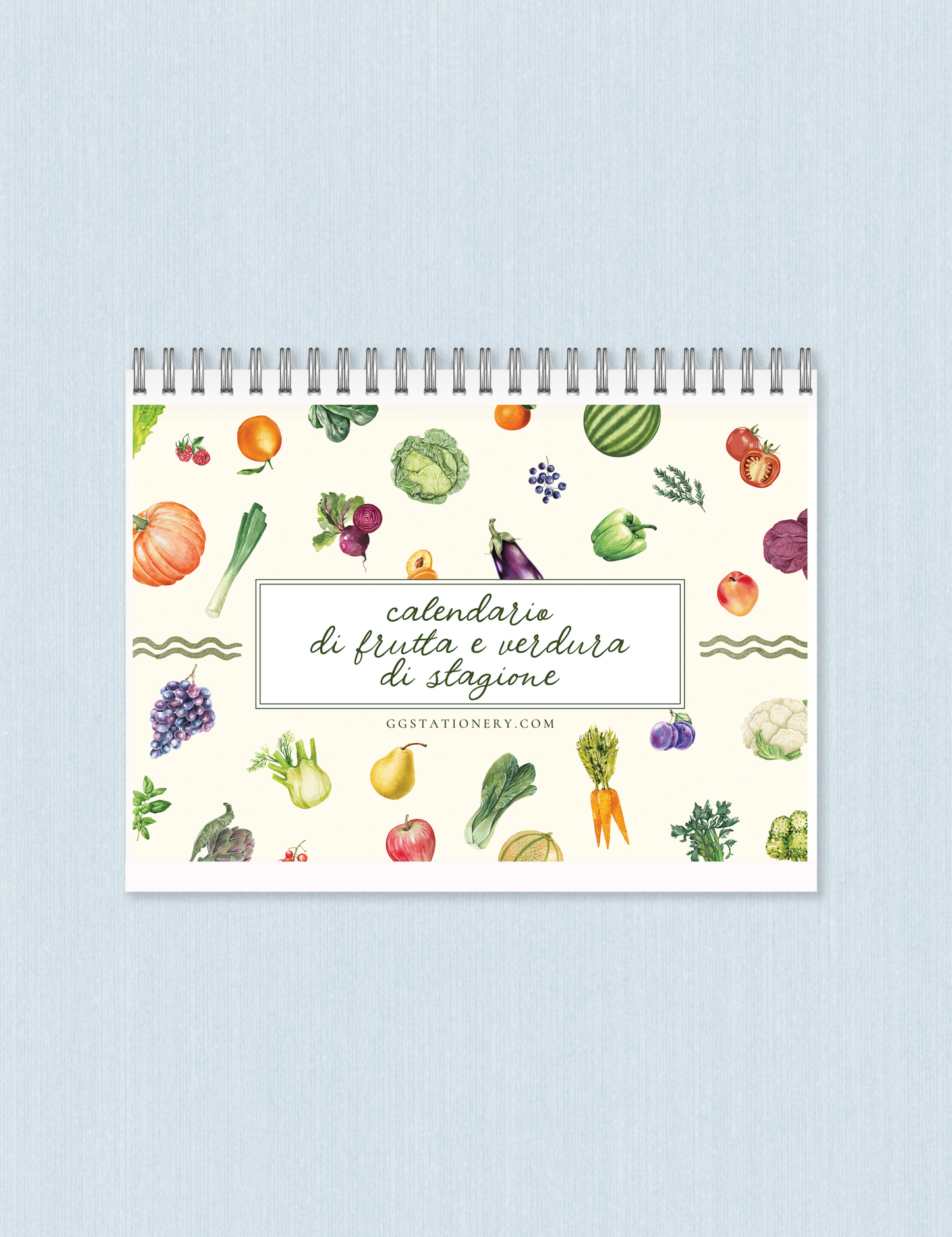 Calendario frutta e verdura di stagione (A6)