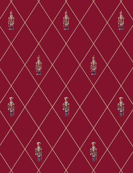 Carta Regalo - Red Nutcracker (n.2 fogli)