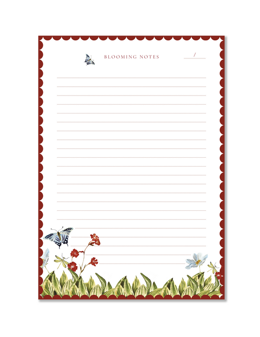 Blooming Notes Notedpad (A5)