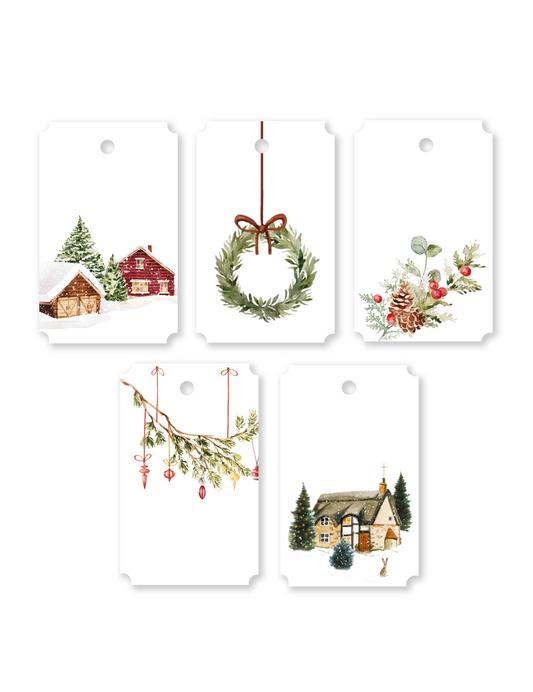 Gift Tags Christmas ornaments (n.5)