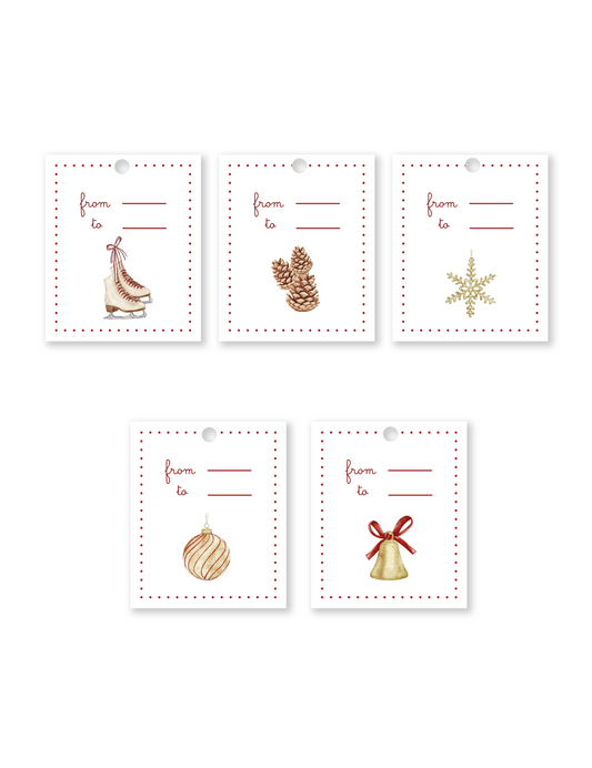 Gift Tags Ice tink (n.5)