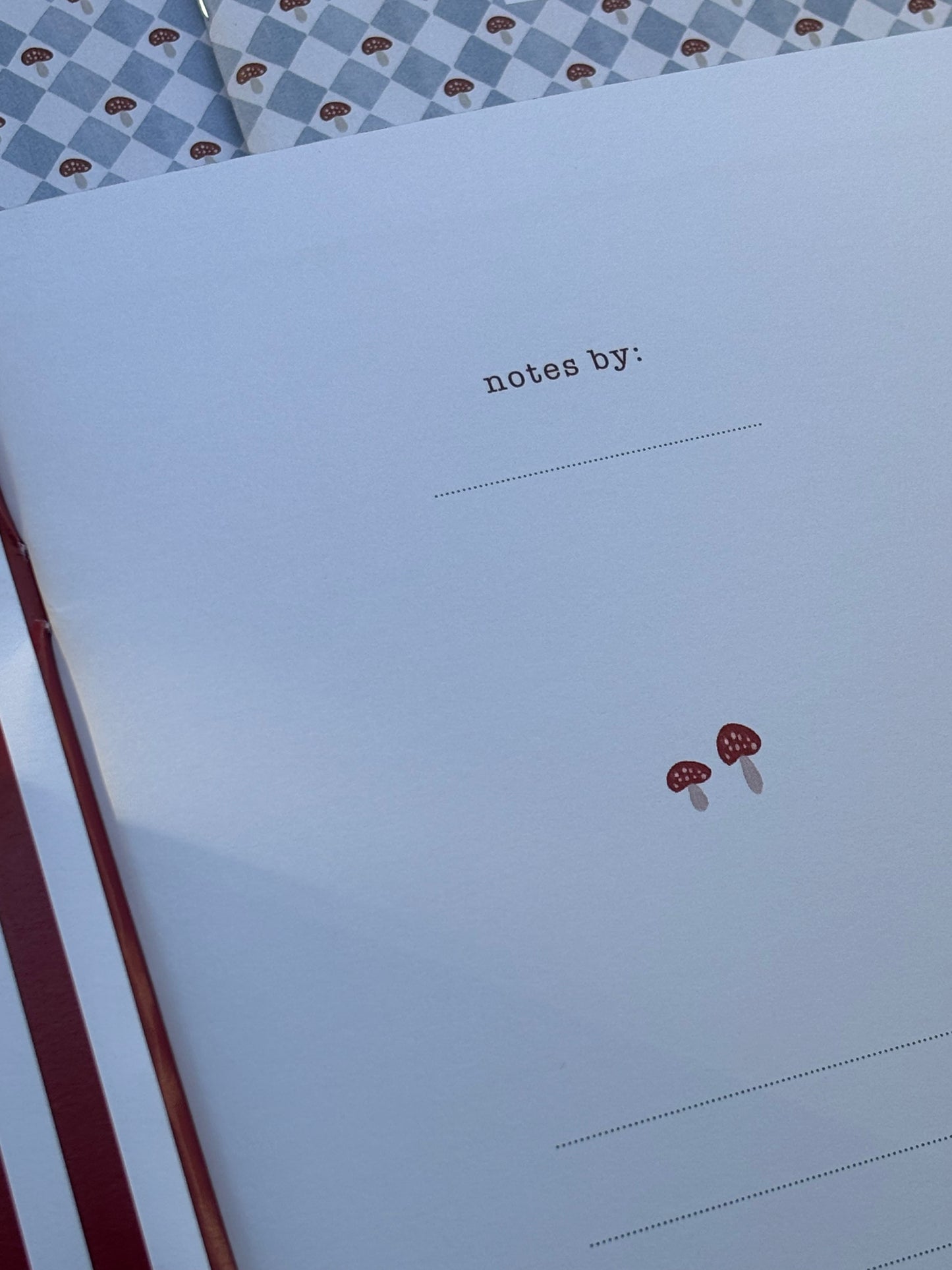 Quaderno A5 - Mushrooms