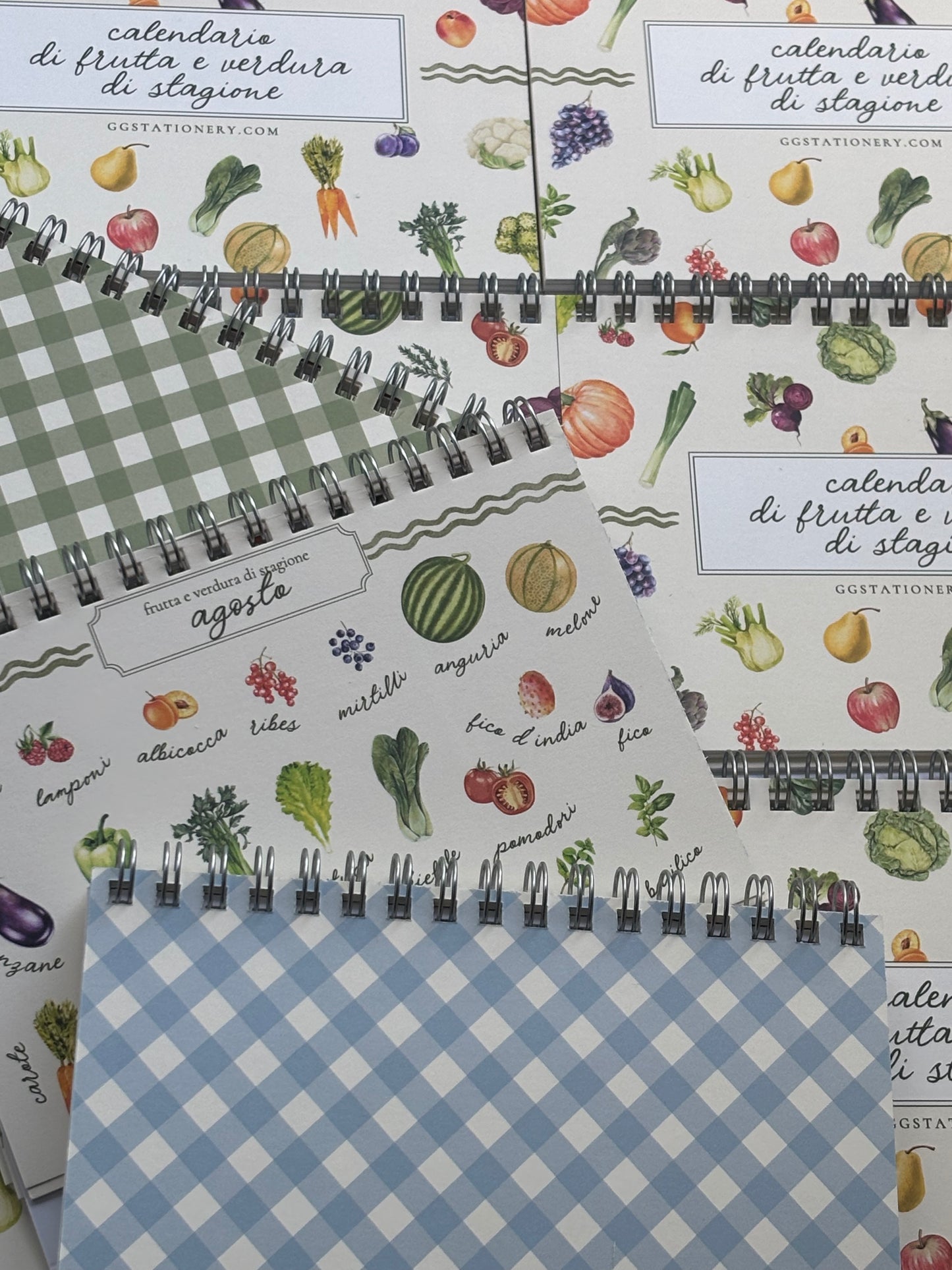 Calendario frutta e verdura di stagione (A6)