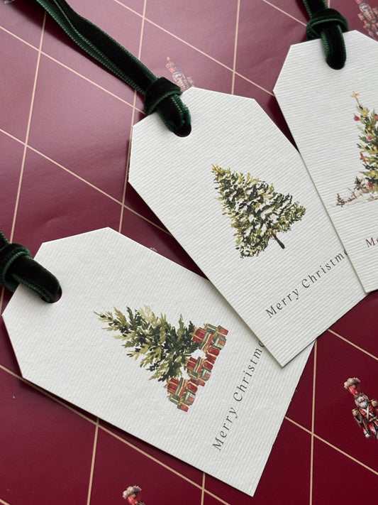 Gift Tags Christmas trees (n.5)