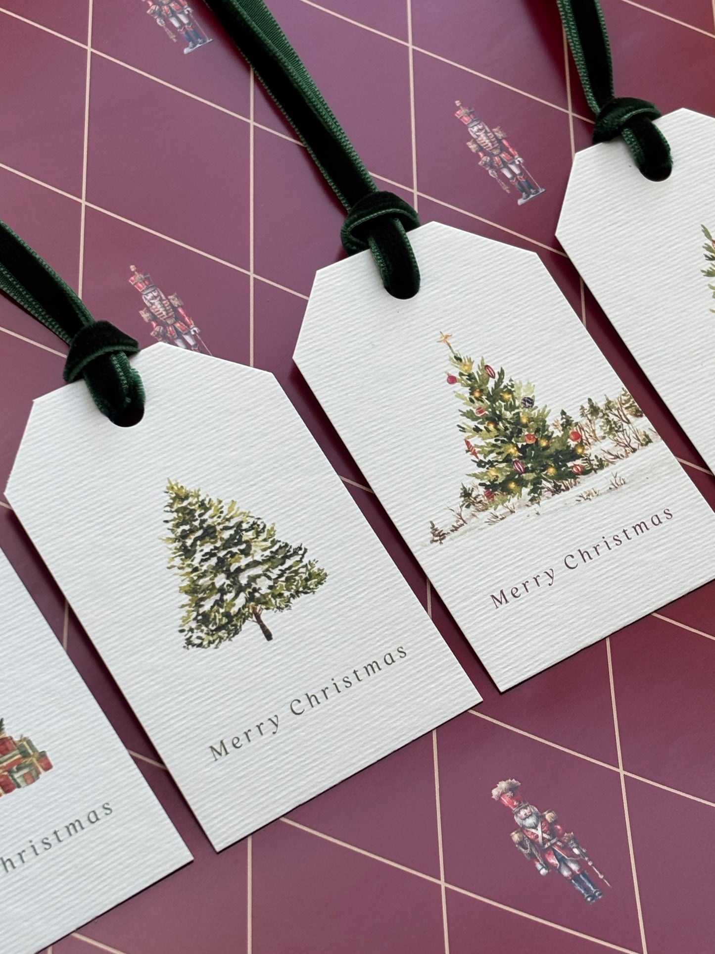Gift Tags Christmas trees (n.5)