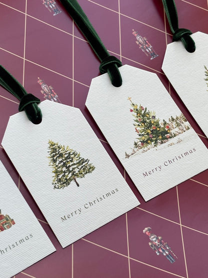 Gift Tags Christmas trees (n.5)