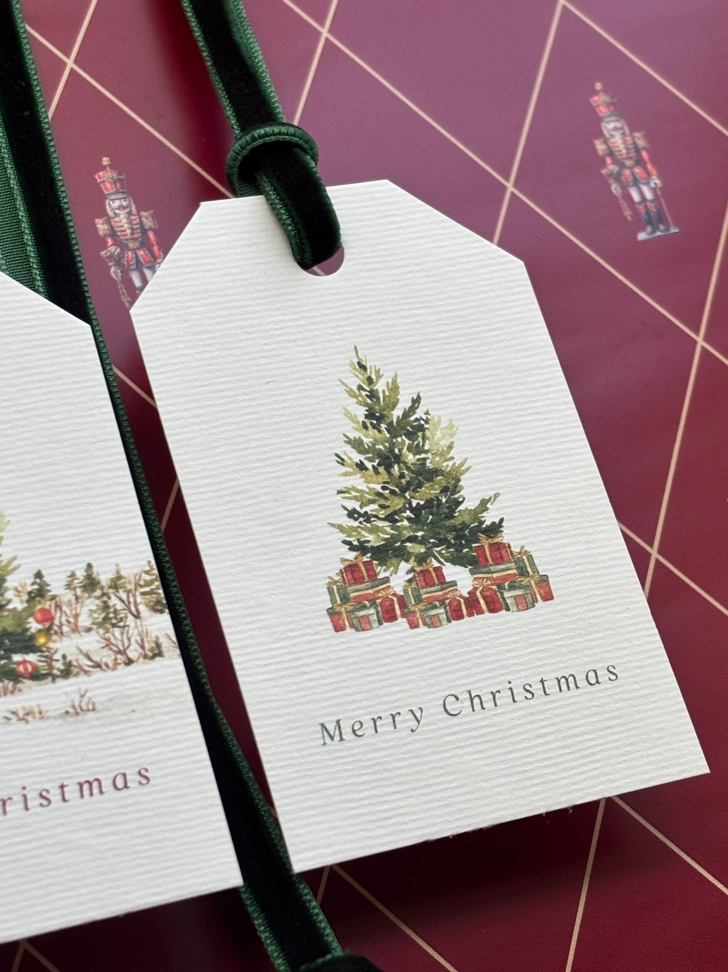 Gift Tags Christmas trees (n.5)