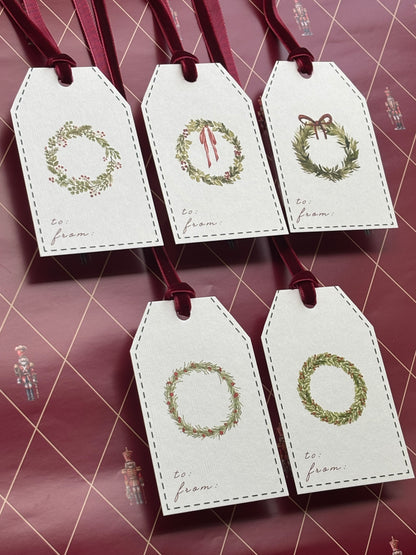 Gift Tags Wreath (n.5)