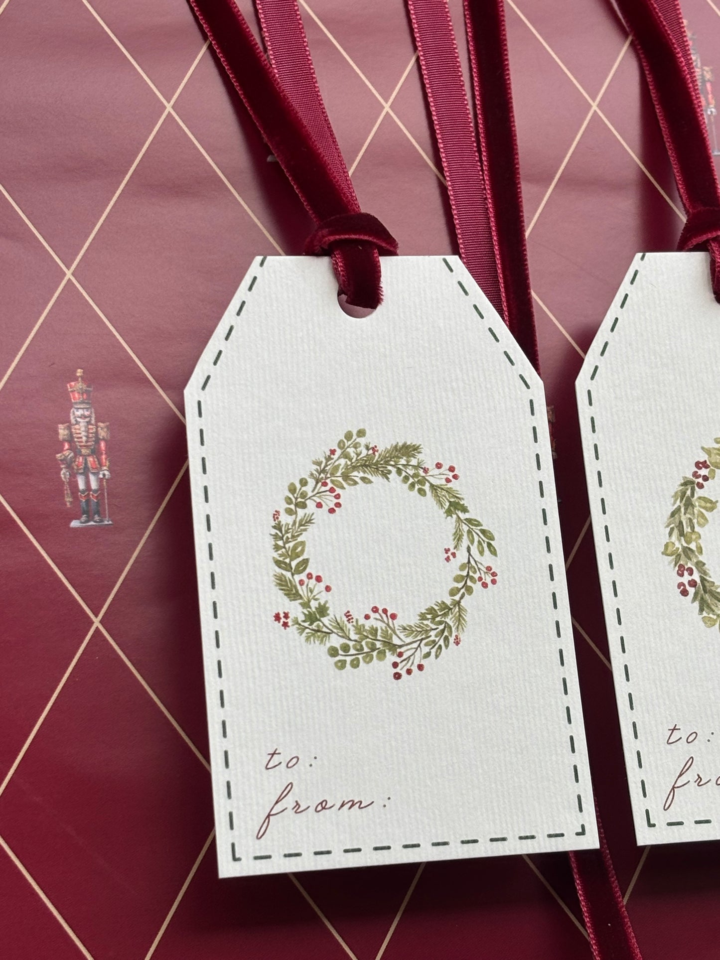 Gift Tags Wreath (n.5)