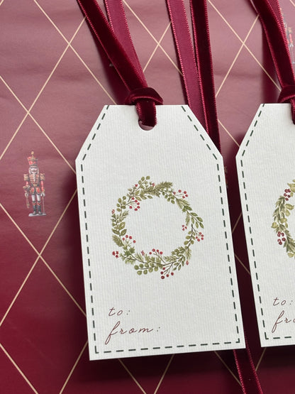 Gift Tags Wreath (n.5)