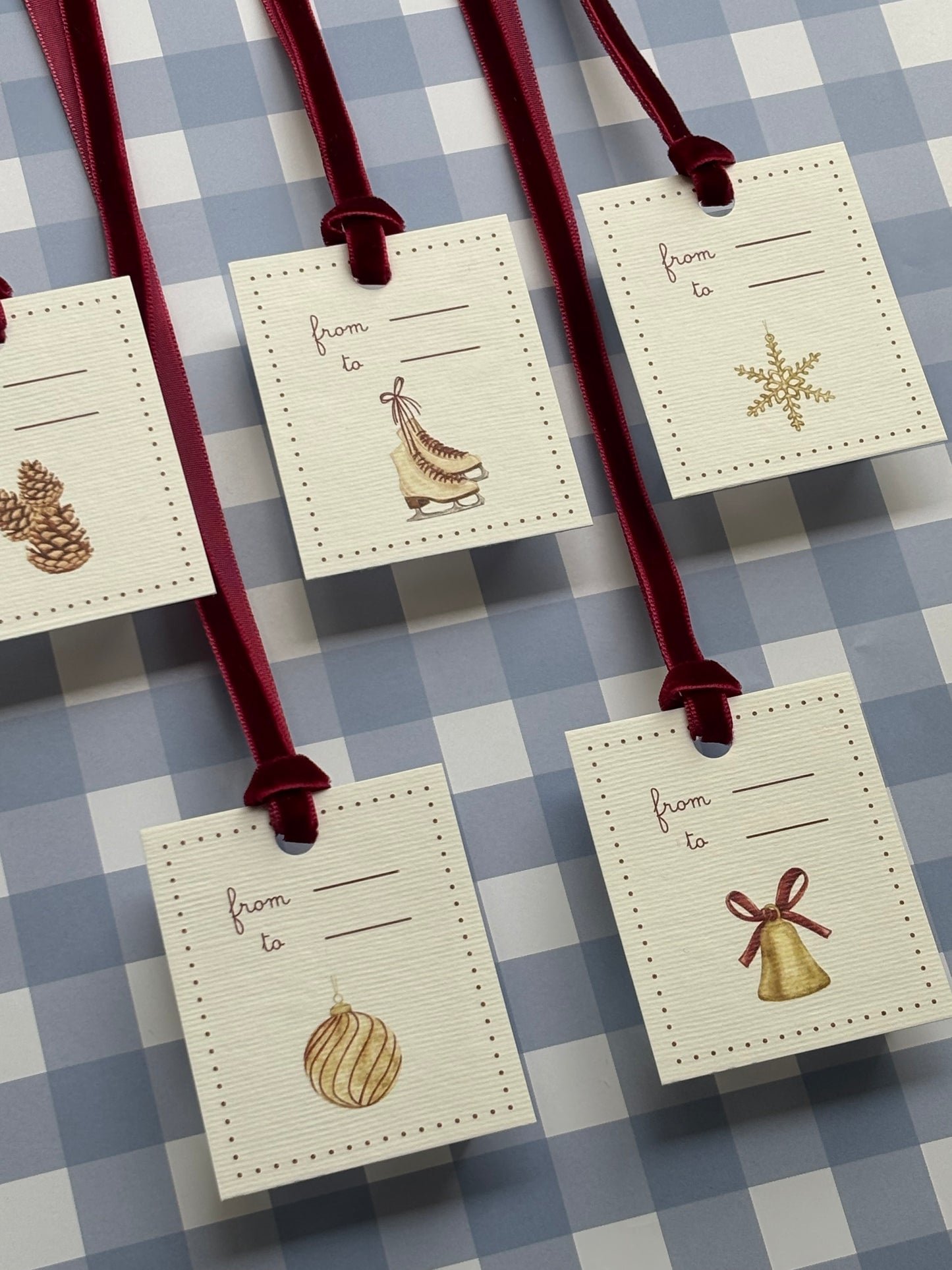 Gift Tags Ice tink (n.5)