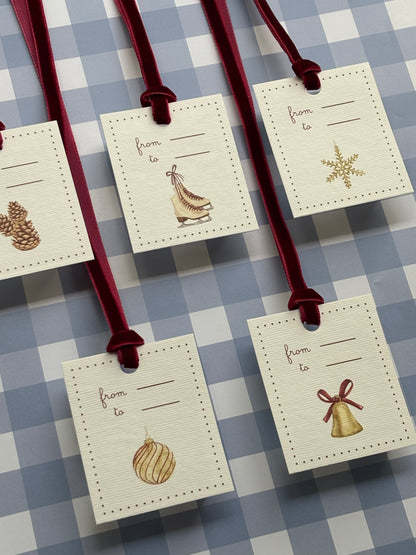 Gift Tags Ice tink (n.5)