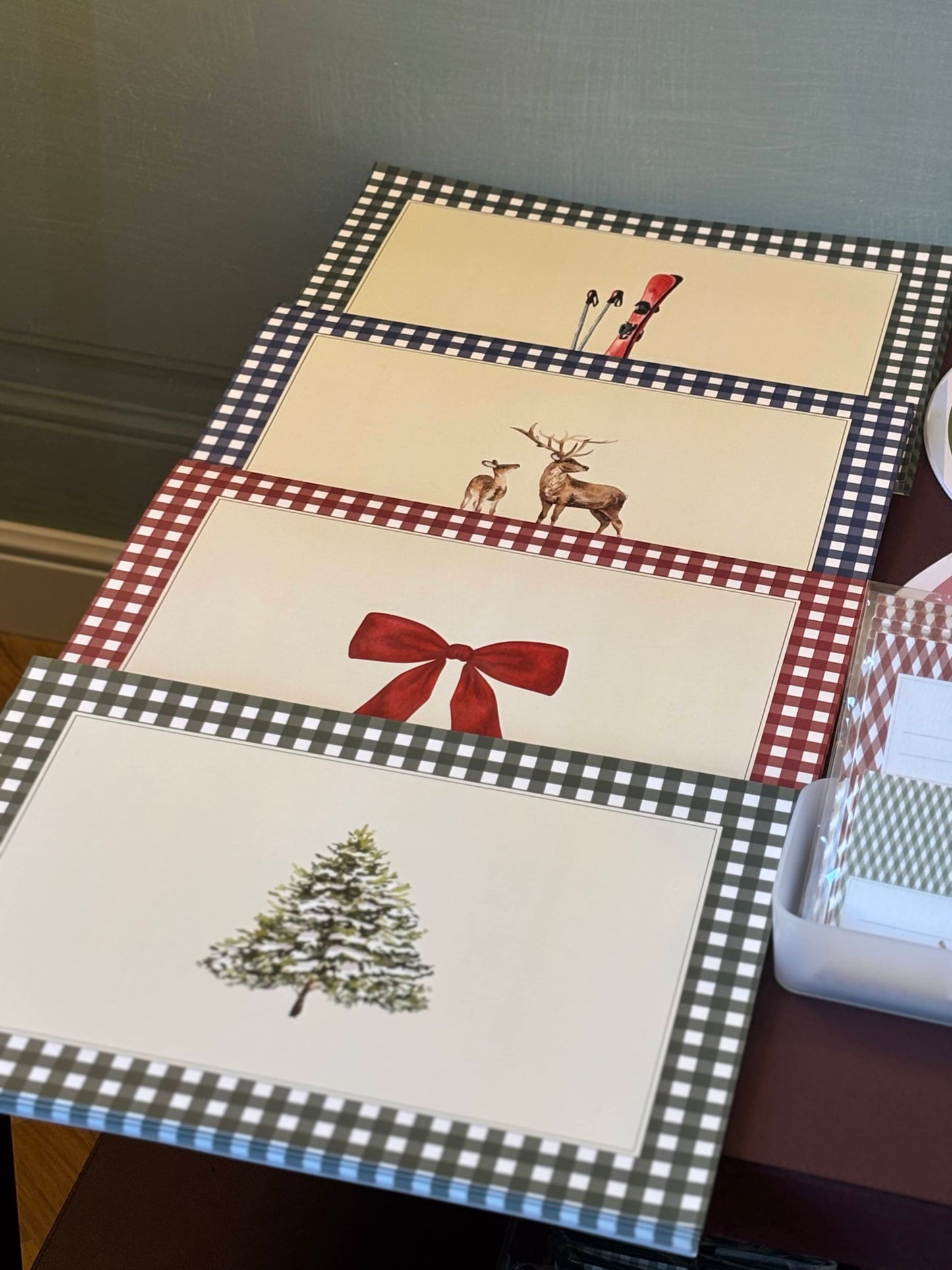 Tovaglietta carta plastificata - Tree