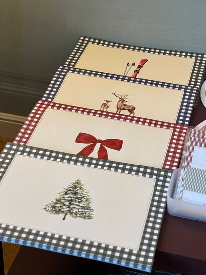 Tovaglietta carta plastificata - Tree