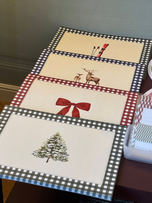 Tovaglietta carta plastificata - Bow