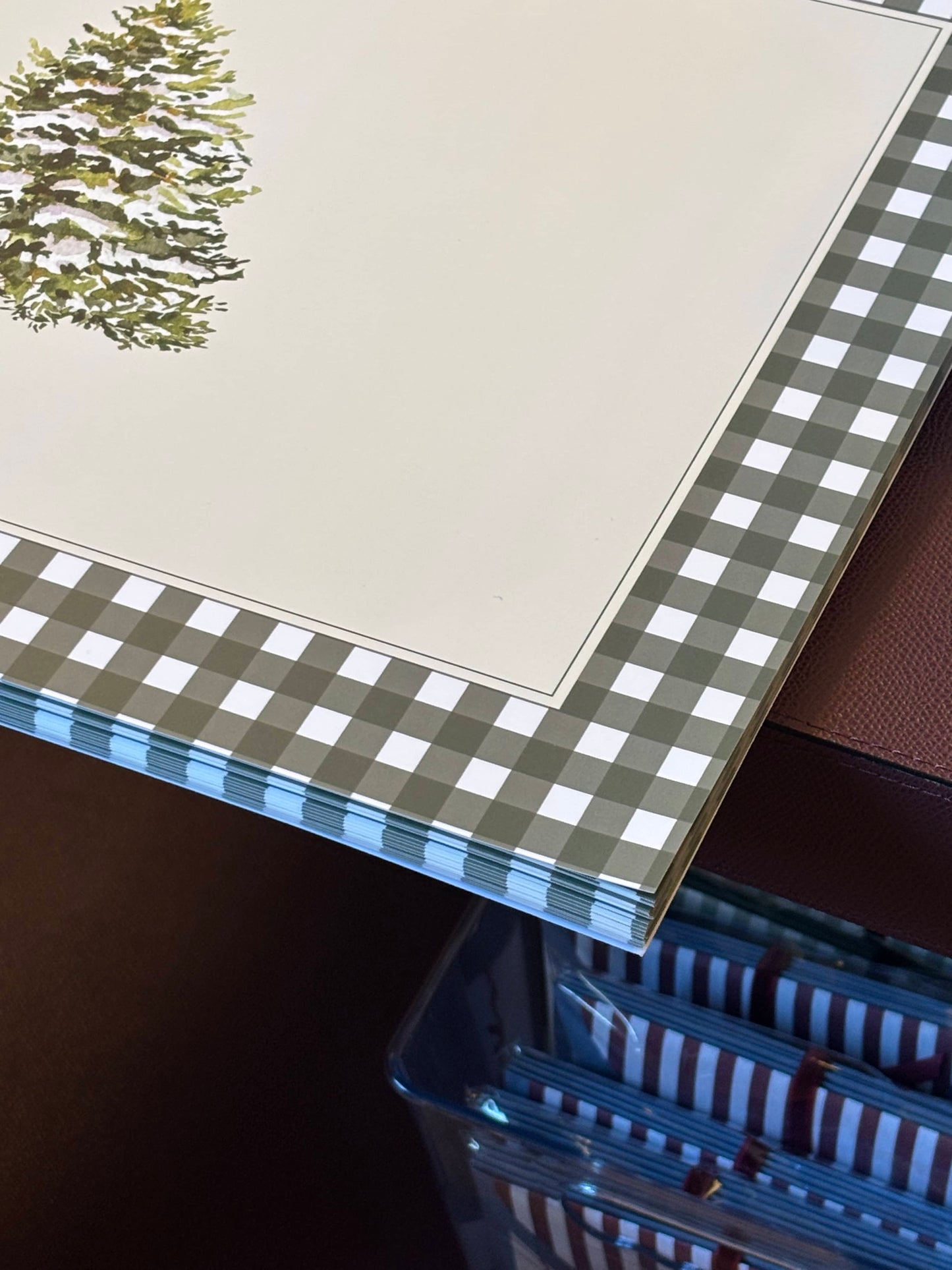 Tovaglietta carta plastificata - Tree