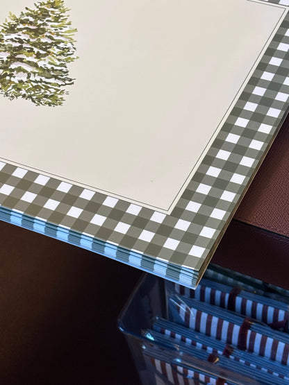 Tovaglietta carta plastificata - Tree