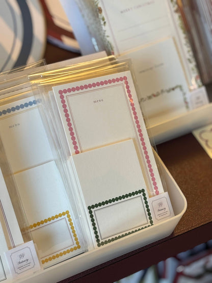 Set da tavola - Balloons (2 menu + 8 segnaposto)