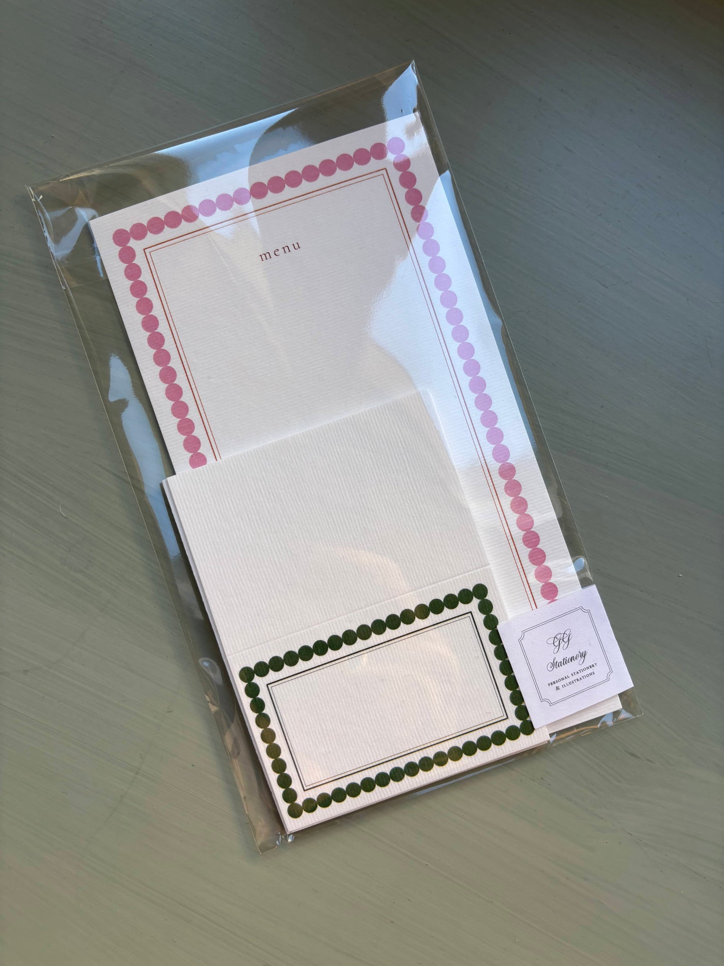 Set da tavola - Balloons (2 menu + 8 segnaposto)