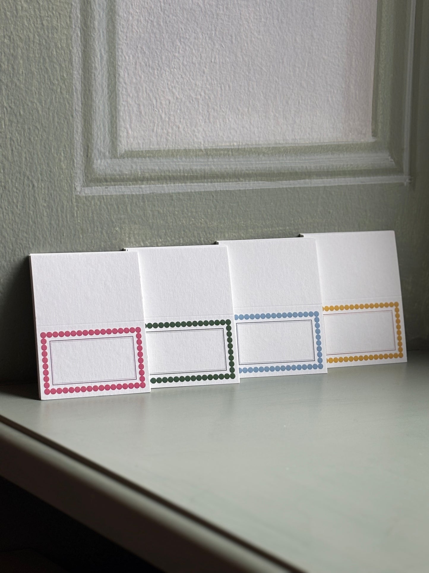 Set da tavola - Balloons (2 menu + 8 segnaposto)