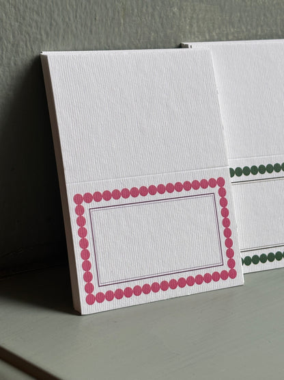 Set da tavola - Balloons (2 menu + 8 segnaposto)