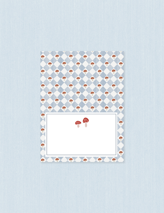 Segnaposto Singolo - Mushrooms