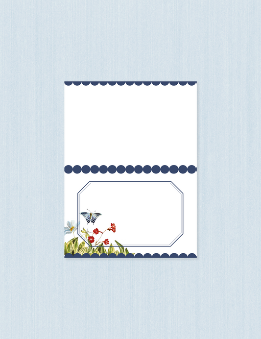 Segnaposto Singolo - Butterfly