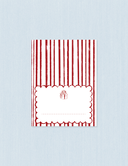 Segnaposto Singolo - Bow stripes