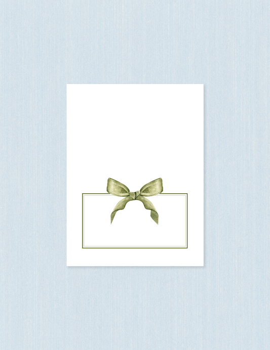 Segnaposto Singolo - Bows