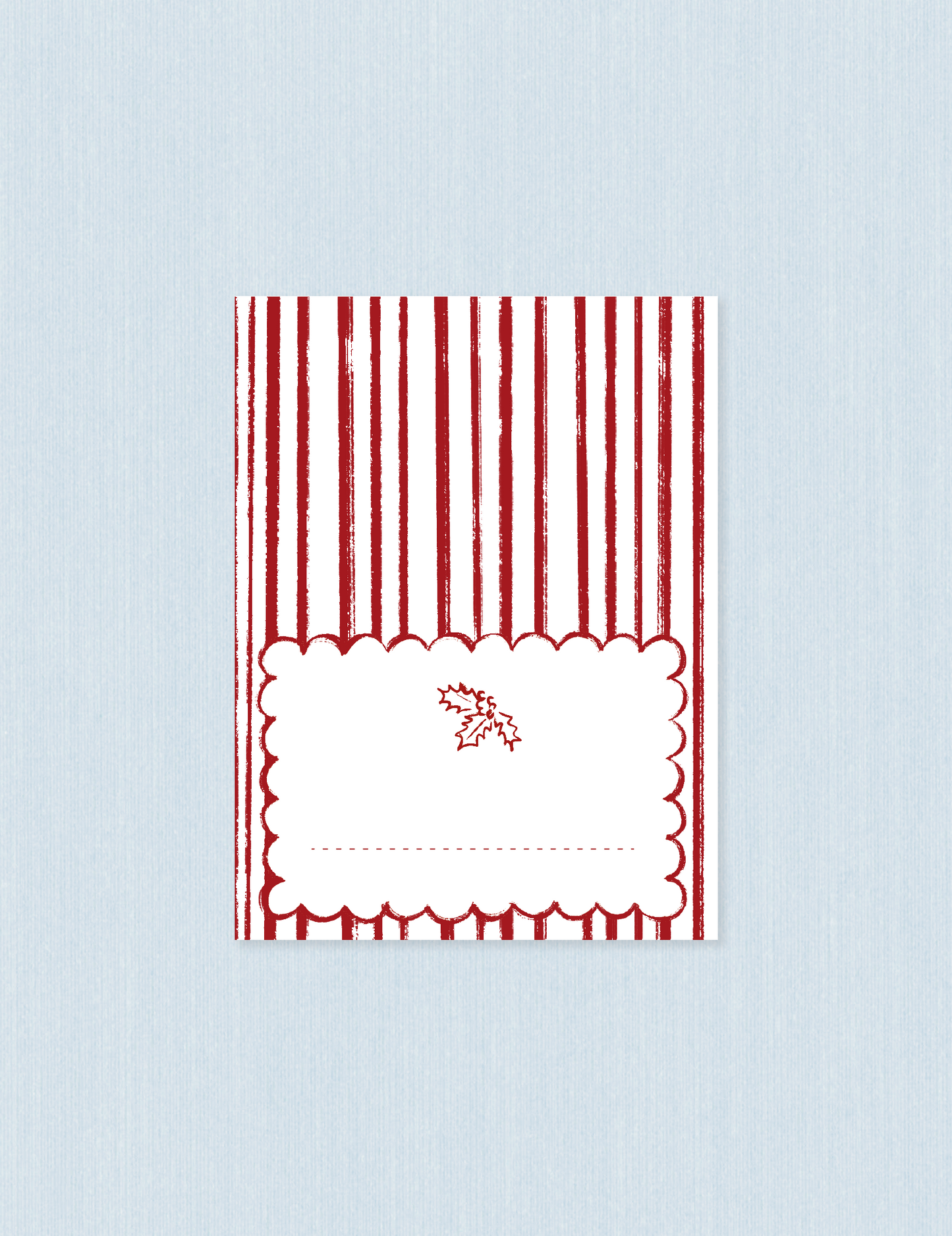 Segnaposto Singolo - Bow stripes