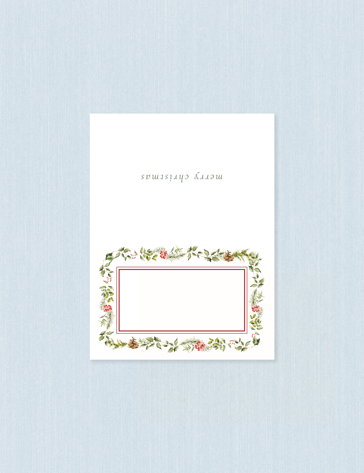 Segnaposto Singolo - Merry Christmas